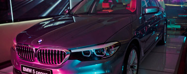 Крымские вина «Изюмов» на презентации BMW 5 серии